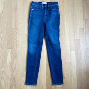 Madewell 10” high rise skinny
